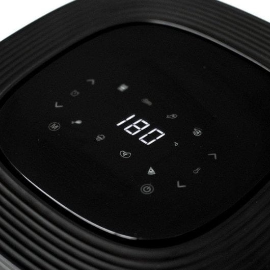 Evvo Home Tasty Fryer 6L Freidora de Aire sin Aceite 1700W Negra