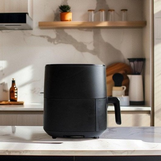 Evvo Home Tasty Fryer 6L Freidora de Aire sin Aceite 1700W Negra