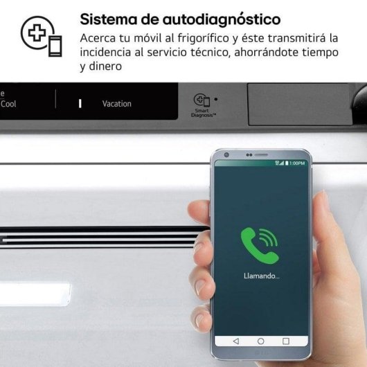 LG Serie 700 GBV7280AMB Frigorífico Combi A Acero Texturizado Antihuellas