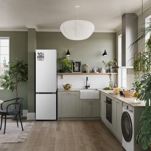 LG 700 Series GBV7280AMB Kombi-Kühlschrank A Strukturierter Anti-Fingerabdruck-Stahl