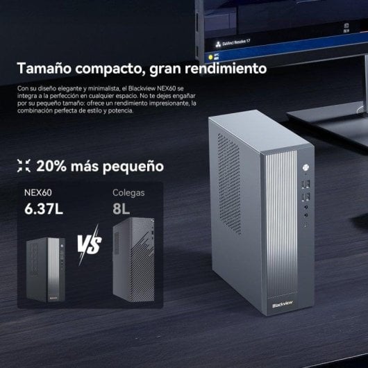 Mini PC Blackview NEX60 Intel Core 5 210H 16GB 512GB SSD UHD Windows 11 Bluetooth