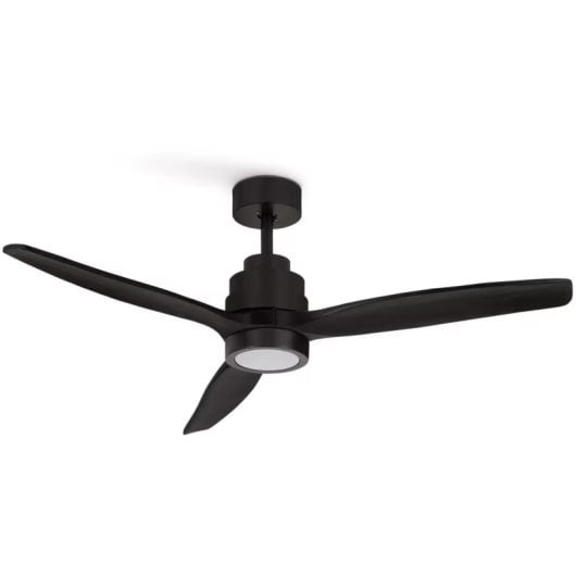 Create Wind Stylance Ventilador de Techo con Luz con Controlador de Pared 40W Negro