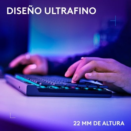 Logitech G515 LIGHTSPEED TKL Teclado Mecánico Gaming Inalámbrico Switch GL Tactile Negro