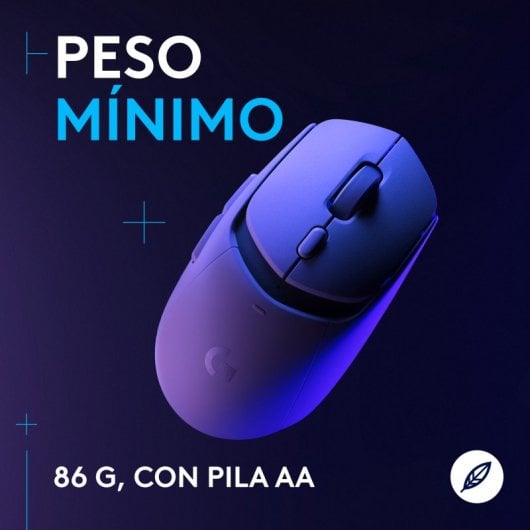 Mouse da gioco wireless Logitech G G309 Lightspeed bianco