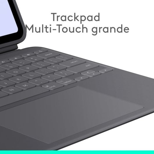 Logitech Combo Touch Funda con Teclado Español QWERTY Grafito para iPad Pro 13" (M4)