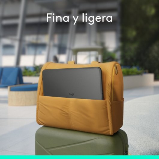 Logitech Combo Touch Funda con Teclado Español QWERTY Grafito para iPad Pro 13" (M4)