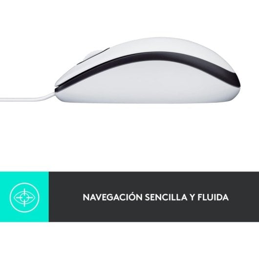 Logitech M100 Rato Ambidestro USB 1000 DPI Branco