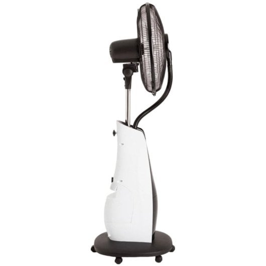 Create Air Mist Ventilador de Pie de Exterior con Nebulizador Oscilante Ultrasilencioso 90W Negro