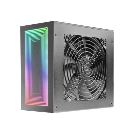 Mars Gaming MPB750S Fuente Alimentación ATX ARGB 750W 6 Años Garantía 80plus Bronze 230v 90% Negro