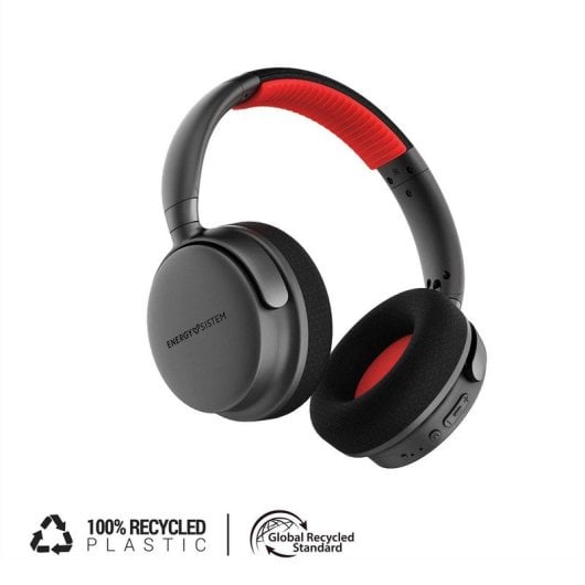 Energy Sistem Power Sport Auriculares Deportivos Bluetooth con Radio FM y Reproductor MP3 Negros