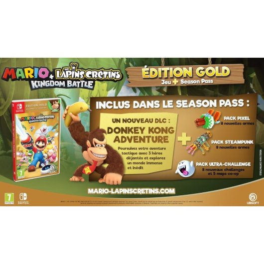 Mario + Rabbids Kingdom Battle Gold Edition Nintendo Switch (FR)