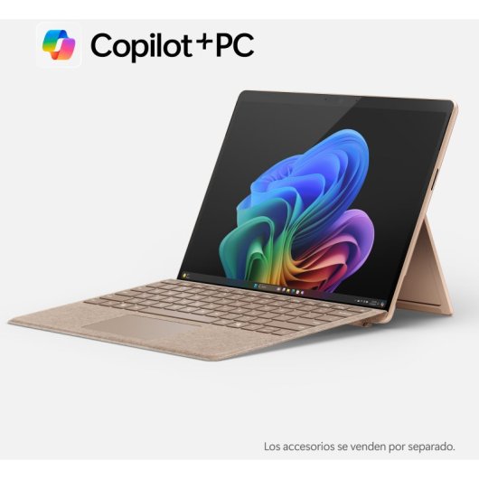 Microsoft Surface Pro 11 OLED Dune Qualcomm Snapdragon X Elite X1E-80-100/16GB/512GB SSD/13" Táctil