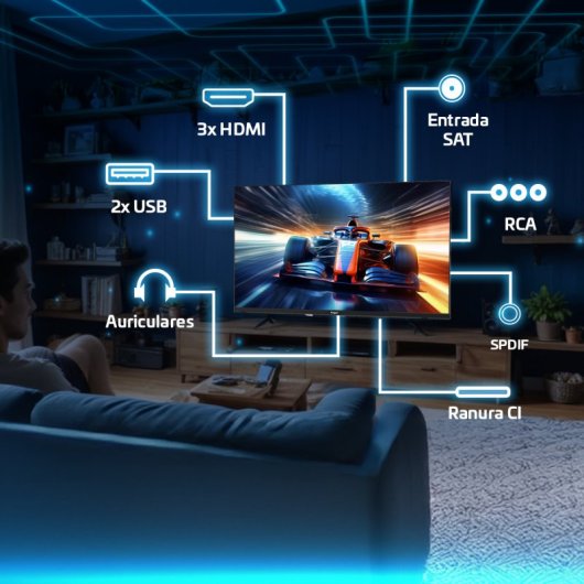 Engel LE3266T2 32" LED HD prêt