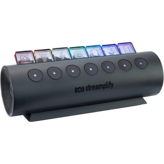 Streamplify HUB CTRL 7 USB 3.2 Gen 1 (3.1 Gen 1) Type-A Schwarz