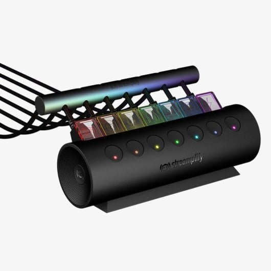 Streamplify HUB CTRL 7 USB 3.2 Gen 1 (3.1 Gen 1) Type-A Schwarz