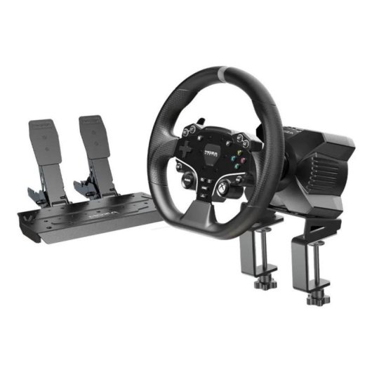Volante da Corsa Moza RS053 con Pedali per Sim Racing R3 PC