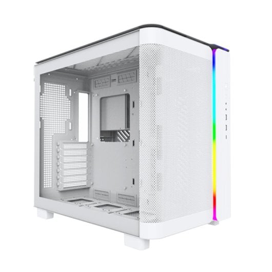 Montech KING 95 Cristal Templado USB 3.2 Blanco