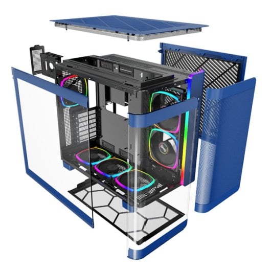 Montech KING 95 PRO Cristal Templado USB 3.2 Azul