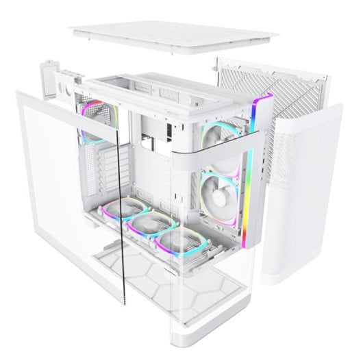Montech KING 95 PRO Midi Tower Bianco