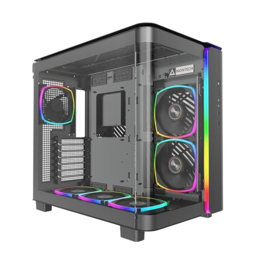 Montech KING 95 PRO Cristal Templado USB 3.2 Negro