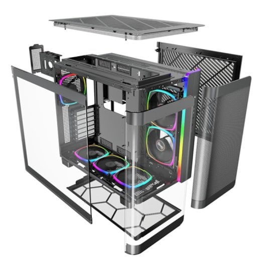 Montech KING 95 PRO Cristal Templado USB 3.2 Negro