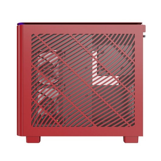 Montech KING 95 PRO Cristal Templado USB 3.2 Rojo
