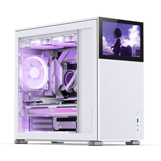 Jonsbo D41 MESH Cristal Templado USB 3.2 Blanco