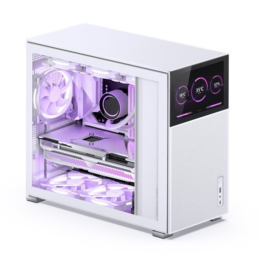 Jonsbo D41 MESH Cristal Templado USB 3.2 Blanco