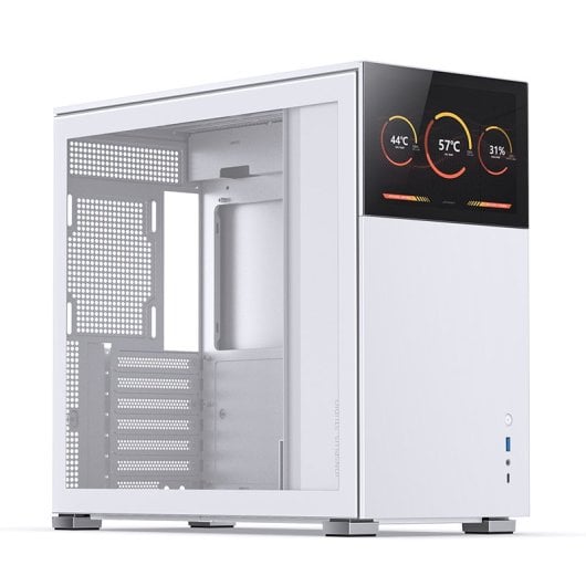 Jonsbo D41 STD Cristal Templado USB 3.2 con Pantalla Blanca