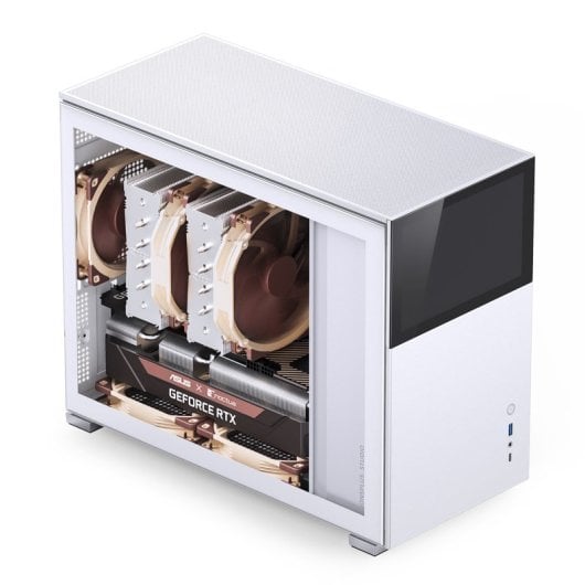 Jonsbo D31 STD Cristal Templado USB 3.2 Blanco