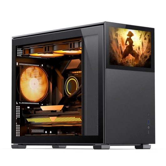 Jonsbo D31 STD Cristal Templado USB 3.2 Negro