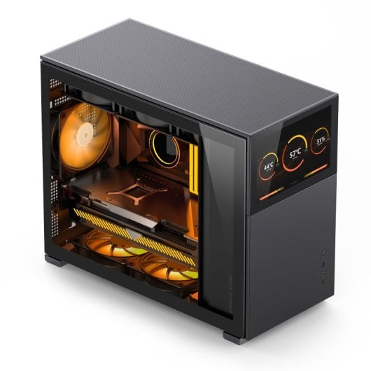 Jonsbo D31 STD Cristal Templado USB 3.2 Negro