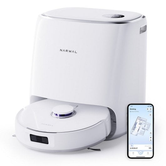 Narwal Freo X Ultra Robot Aspirador y Friegasuelos 8200PA Blanco