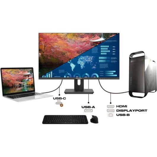 JAPANNEXT JN-IPS282UHDR-C65W 28" LED IPS UltraHD 4K FreeSync USB-C