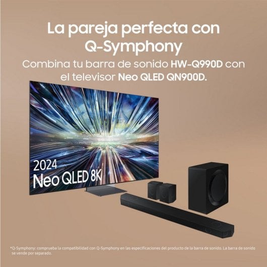 Samsung HW-Q990D/EN Barra de Sonido con Subwoofer 11.1.4 Canales Wireless Dolby Atmos