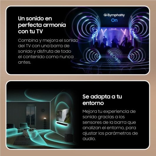 Samsung HW-Q800D/EN Barra de Sonido con Subwoofer 5.1.2 Canales Wireless Dolby Atmos