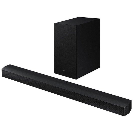 Barra de Som Samsung HW-B650D 3.1 370W Bluetooth HDMI Subwoofer Dolby Atmos Preta