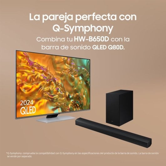 Samsung HW-B650D/EN Barra de Som com Subwoofer Sem Fios 3.1 Canais Dolby Atmos/DTS Virtual:X