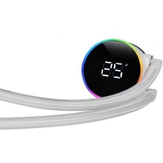Mars Gaming ML-LCD360 Refroidissement Liquide AIO TDP 600W 3x Ventilateur FDB ARGB Écran LCD Blanc