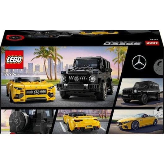 LEGO Speed Champions Mercedes-AMG G 63/Mercedes-AMG SL 63 76924 808 Teile