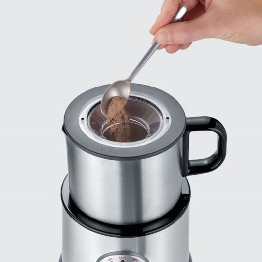 Severin SM 3583 Espumador de Leche de Inducción 500W 700ml Acero Inoxidable