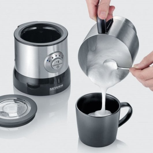 Severin SM 3583 Espumador de Leche de Inducción 500W 700ml Acero Inoxidable