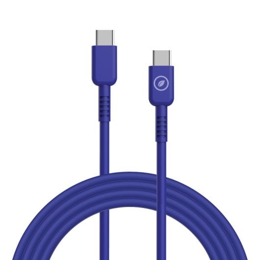 Muvit For Change Cabo USB-C para USB-C 3A/60W 1.2m Azul