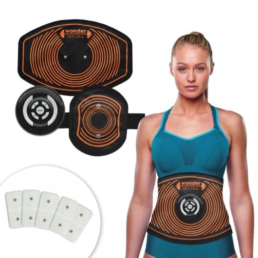 Ceinture d electrostimulation Bonplus Bp Ems Wonder Abs Plus 9 programmes 10 niveaux PcComponentes