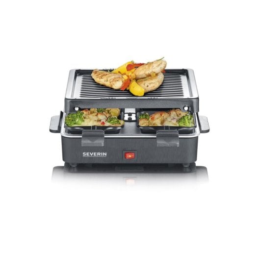 Mini-Raclette-Grill Severin Rg 2370 Schwarz 600 W