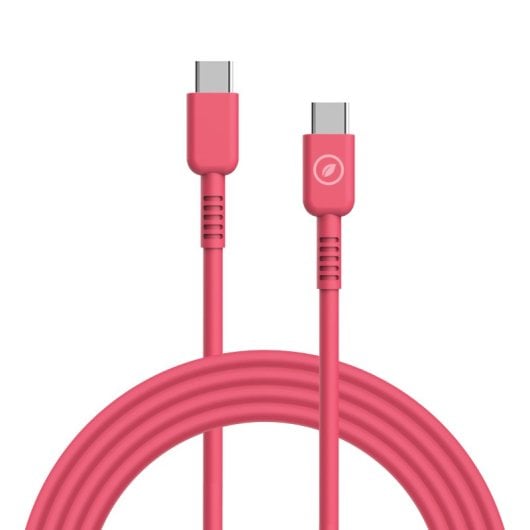 Muvit For Change Cabo USB-C para USB-C 3A/60W 1.2m Magenta