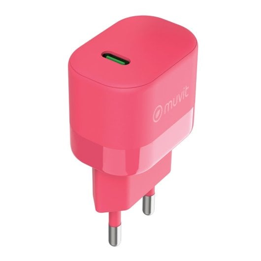 Muvit For Change USB-C PD Wandladegerät 25W Magenta