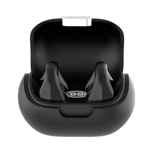 Cool Clip Headphones Écouteurs stéréo Bluetooth Noir