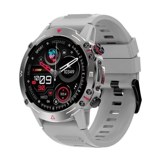 Cool Adventure Bluetooth 46mm AMOLED Grau IP67 SpO2 Herzfrequenz Schlafmonitor Blutdruck