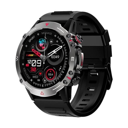 Cool Adventure Smartwatch Amoled Silicona Negro
